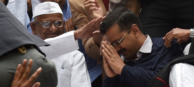 AAP will implement Anna Hazare's suggestions on Janlokpal Bill, says Arvind Kejriwal