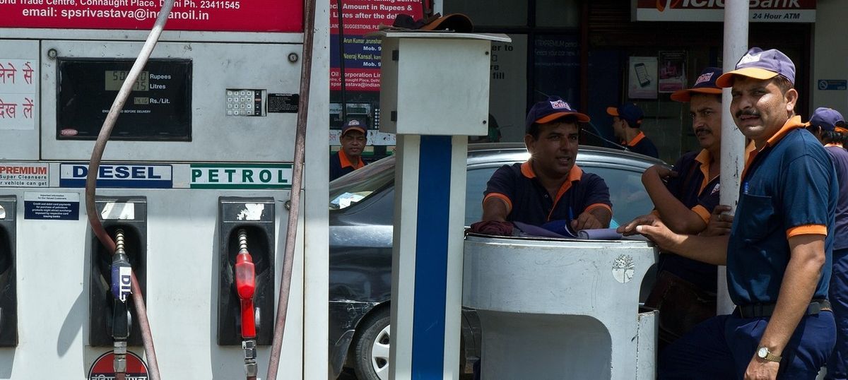 Petrol price hiked by 13 paise a litre, diesel slashed by 12 paise