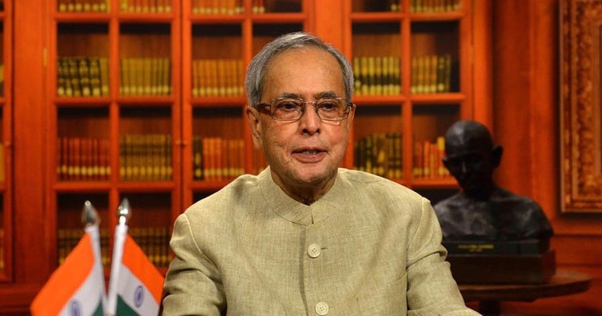 Congress should not form a coalition, but go alone to keep its identity intact: Pranab Mukherjee