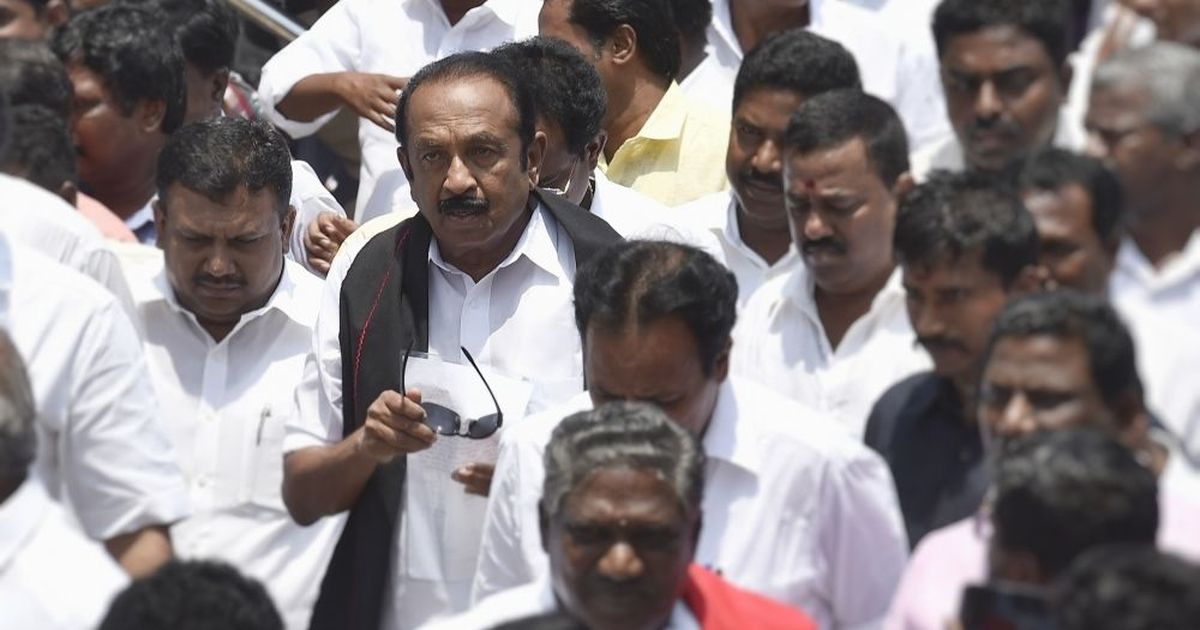 MDMK chief Vaiko denied entry in Malaysia over LTTE connect MDMK chief Vaiko denied entry in Malaysia over LTTE connect