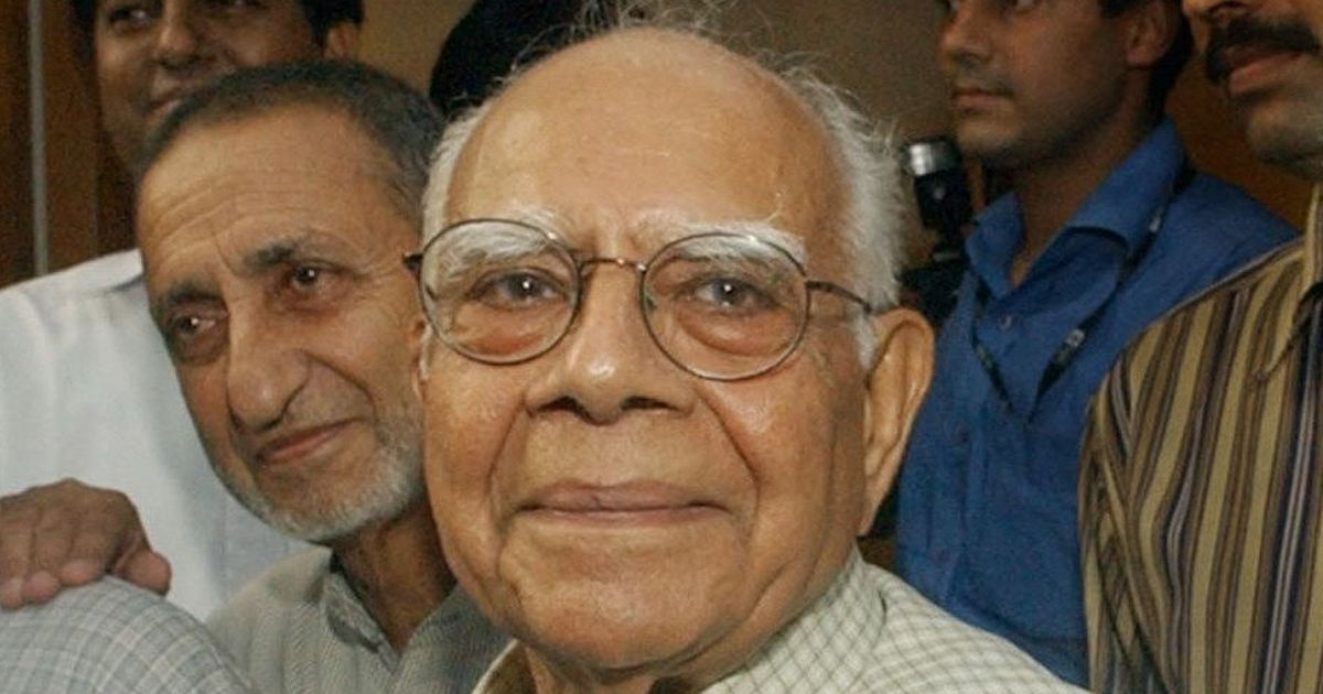 You used worse abuses than a mere crook for Arun Jaitley, Ram Jethmalani tells Arvind Kejriwal
