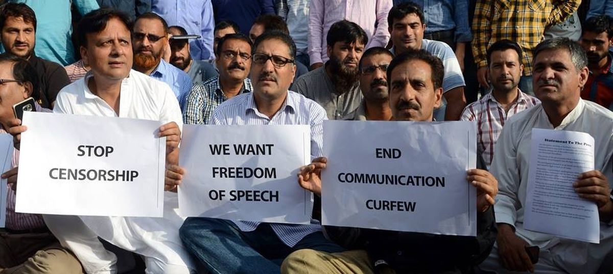 Newspaper editors in Kashmir condemn media gag in state, call it an 'attack on the freedom of press'