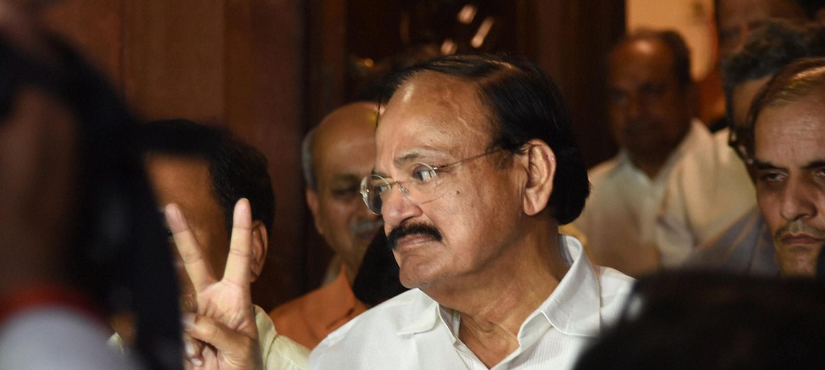 Centre may bring demands for ‘azaadi’ under sedition law, hints Venkaiah Naidu