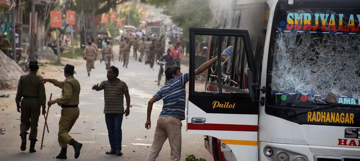 Section 144 imposed in Agartala after clashes leave at least 17 injured