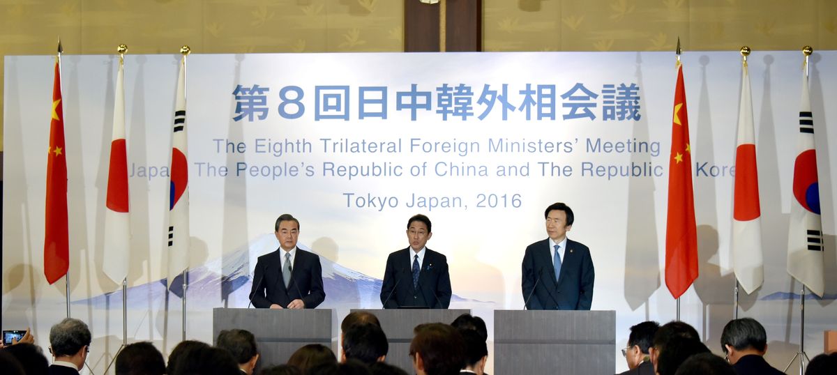 China, Japan and South Korea criticise North Korea over missile test