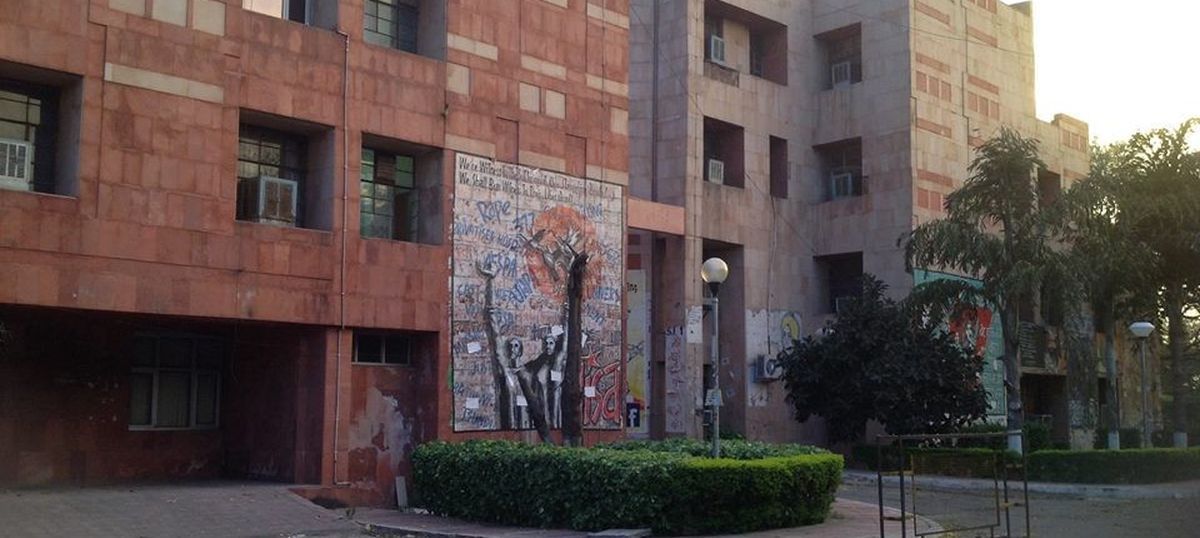 JNU suspends eight students for disrupting meeting while protesting against caste discrimination