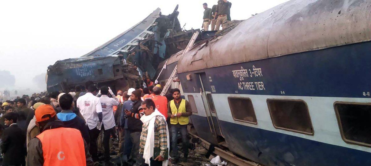 At least 97 dead, more than 150 injured after Patna-Indore Express train gets derailed