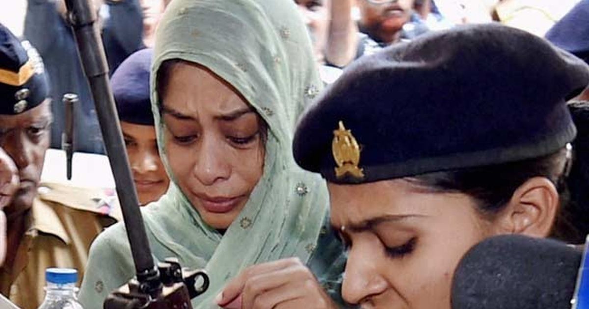 Indrani Mukerjea out of jail for a day to perform her father's last rites in Mumbai