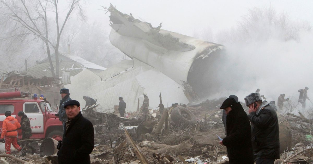 Kyrgyzstan: At least 37 people dead after ACT Airlines cargo plane crashes in residential area