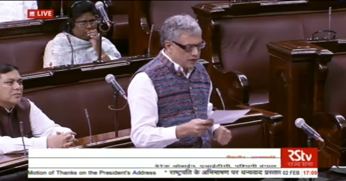 ‘Are we delivering pizzas’: Derek O'Brien questions hurried passage of bills in Parliament