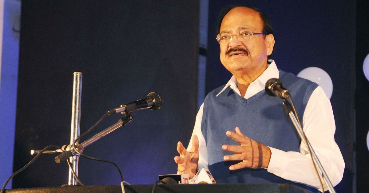 Don’t depend on our ‘hyper-critical English media’ to know about India, says Venkaiah Naidu