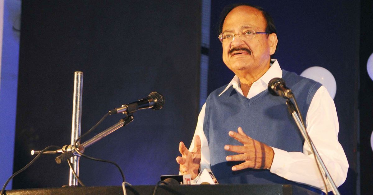 ‘When did we get a national language?’: Venkaiah Naidu criticised for calling Hindi ‘rashtra bhasha’