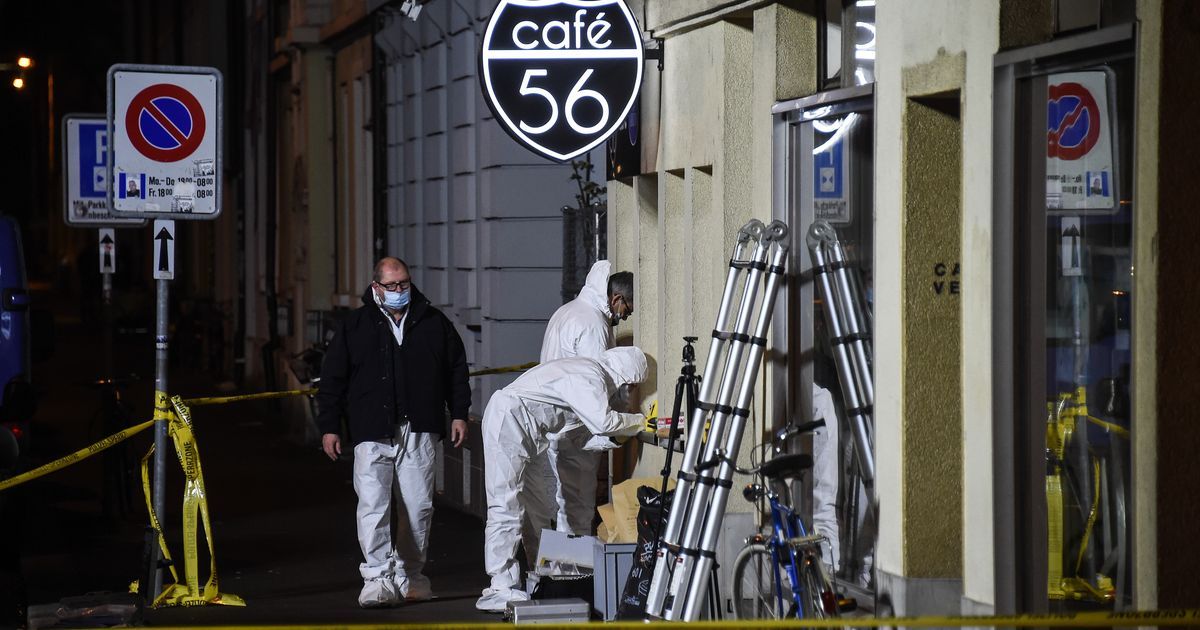 Two killed, one injured in shooting at Swiss Café