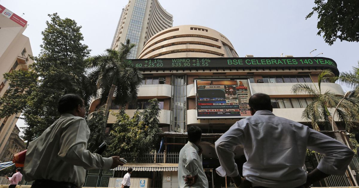 Sensex gains over 1,000 points to end seven-day losing streak, rupee rises by 37 paise