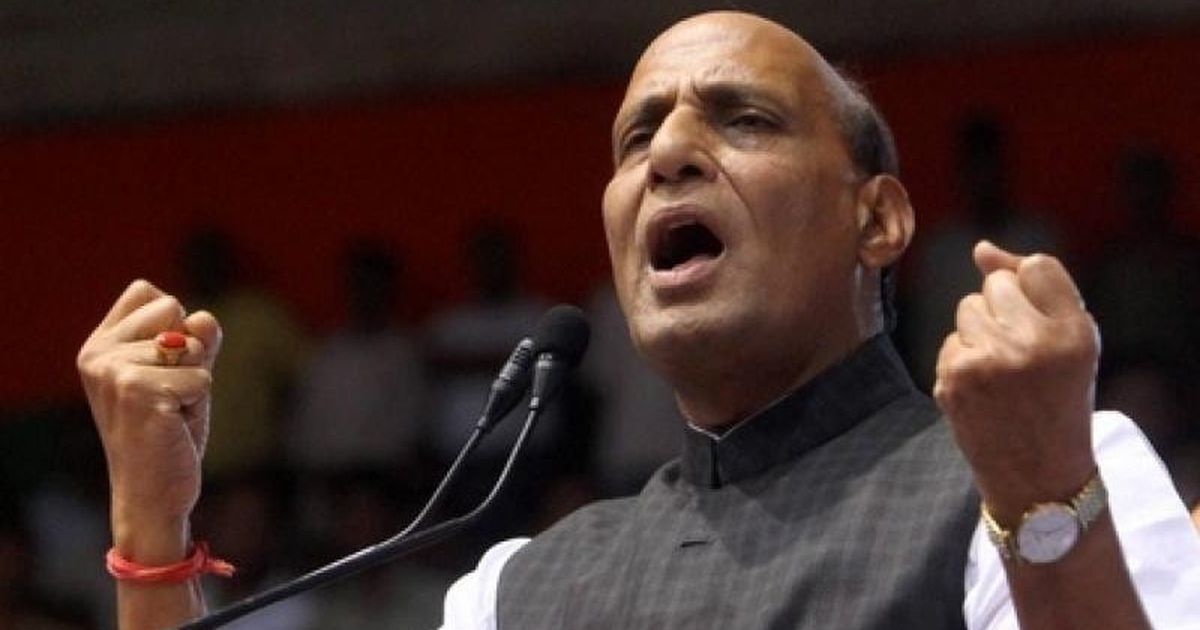 Ensure that Kashmiris are safe in your states, Rajnath Singh tells CMs