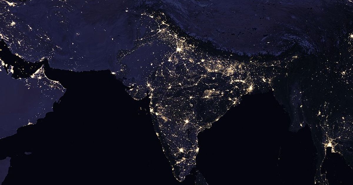In photos: Nasa releases stunning images of Earth’s night lights, including in India