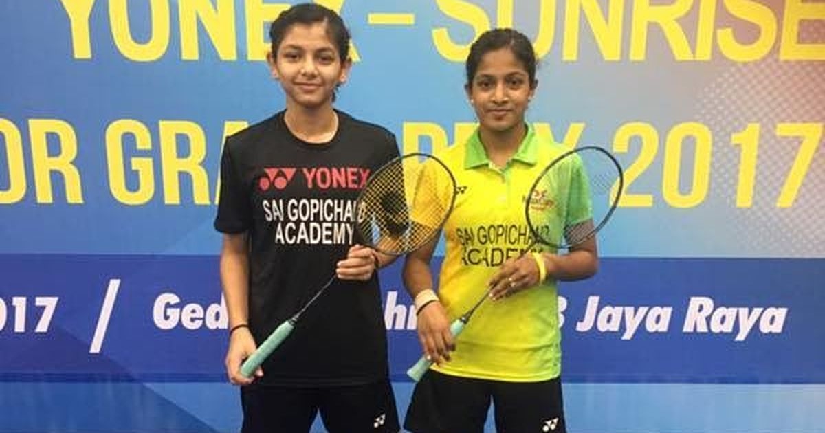 U-15 shuttlers Gayatri Gopichand, Samiya Farouqi emerge victorious in Jakarta
