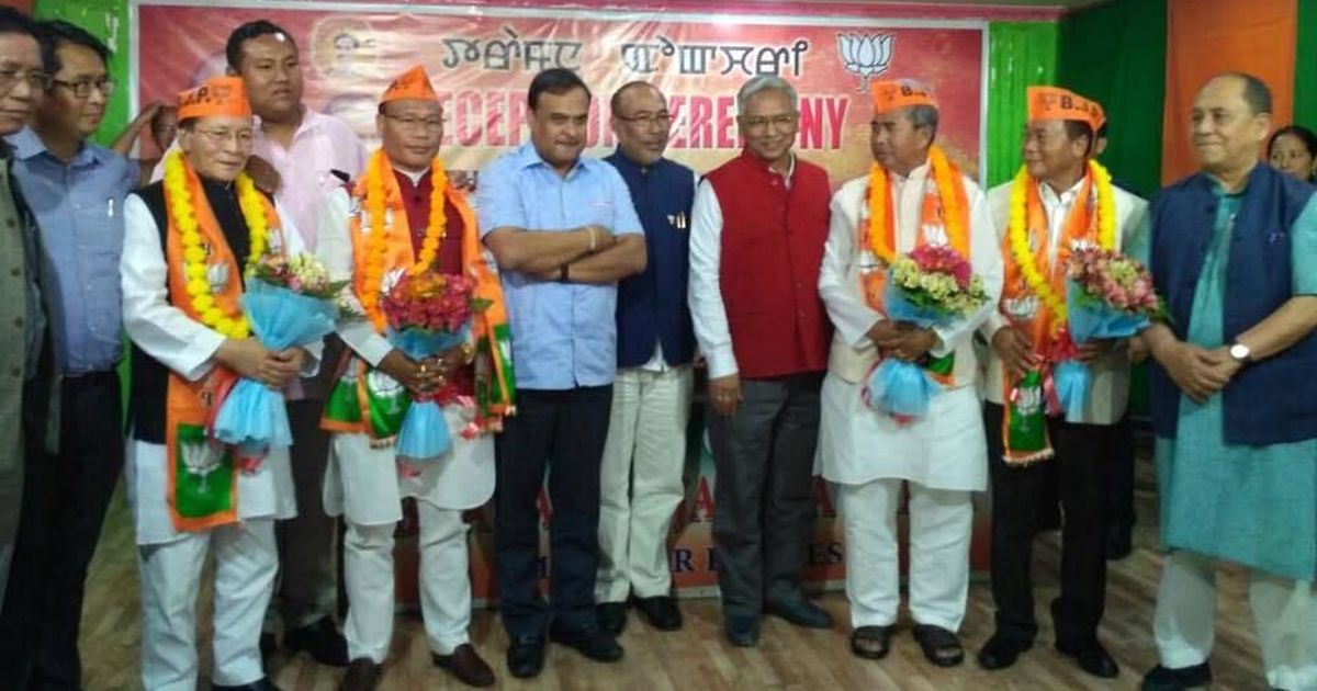 Manipur: Four more Congress MLAs join BJP