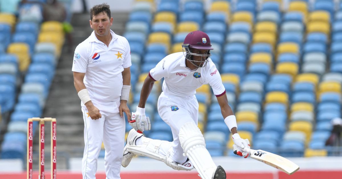 Pakistan move into lead over West Indies on day three Pakistan move into lead over West Indies on day three