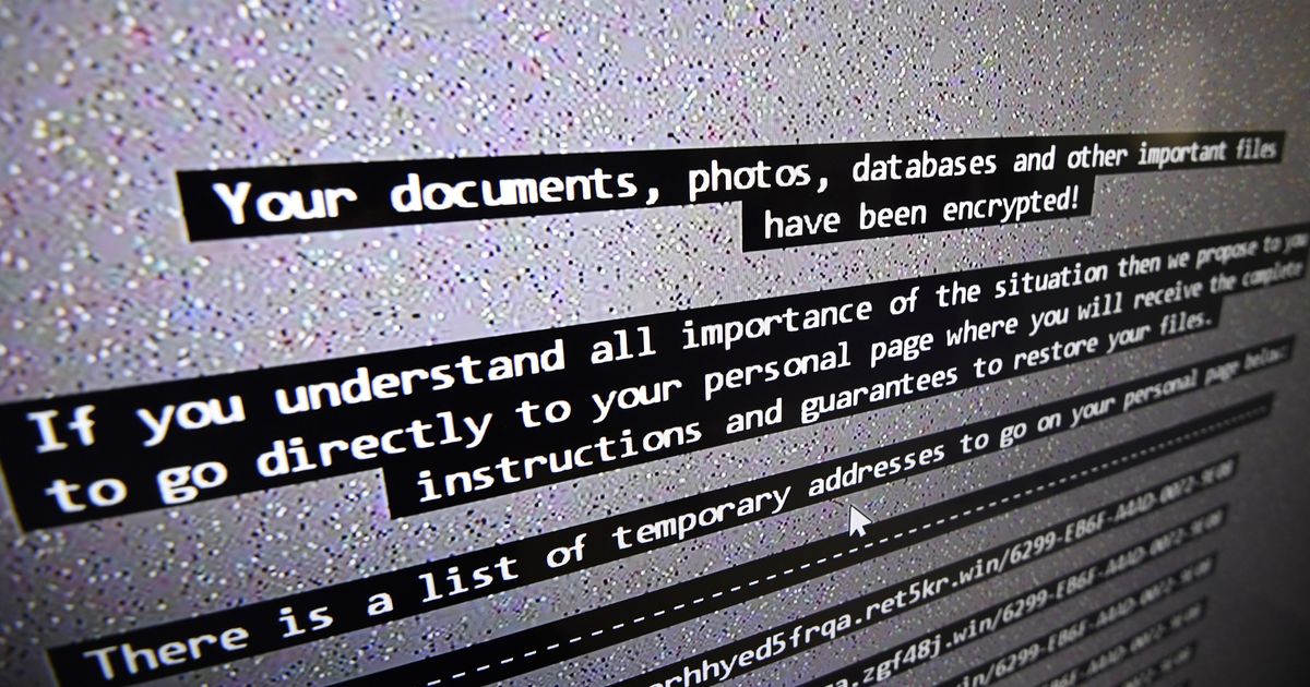Global cyber attack affected over 100 systems of Andhra Pradesh Police and several Indian firms