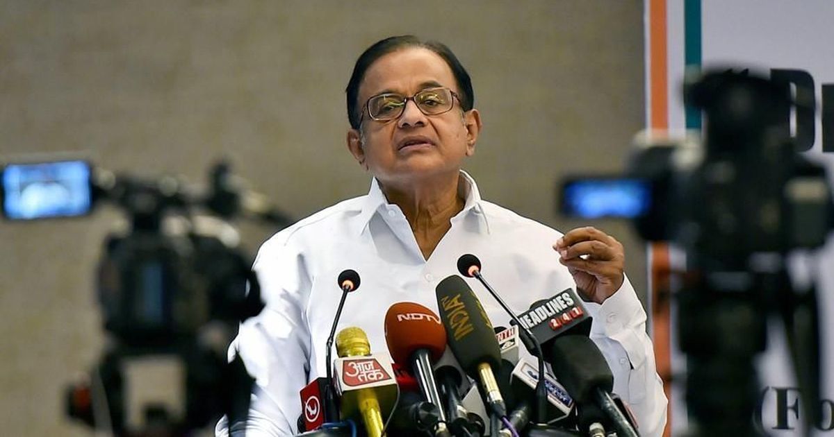 ‘BJP needs to stop making tall claims,’ says Chidambaram after government predicts slow GDP growth