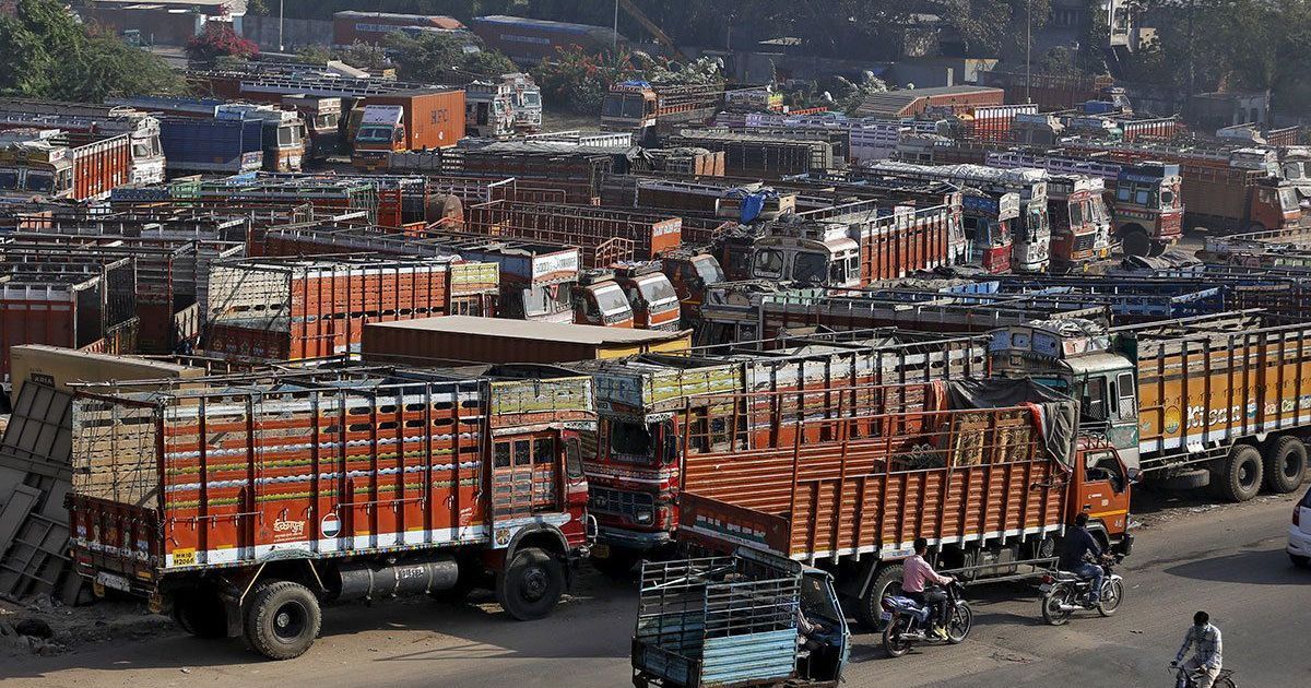 Delhi: Truck driver fined Rs 2.05 lakh for overloading his vehicle, other offences