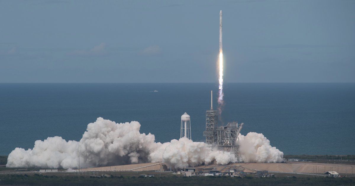 SpaceX tries again to launch 1st recycled supply ship