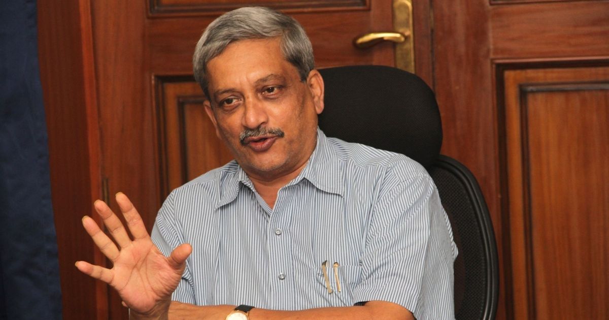 Image result for manohar parrikar in mahadayi riot