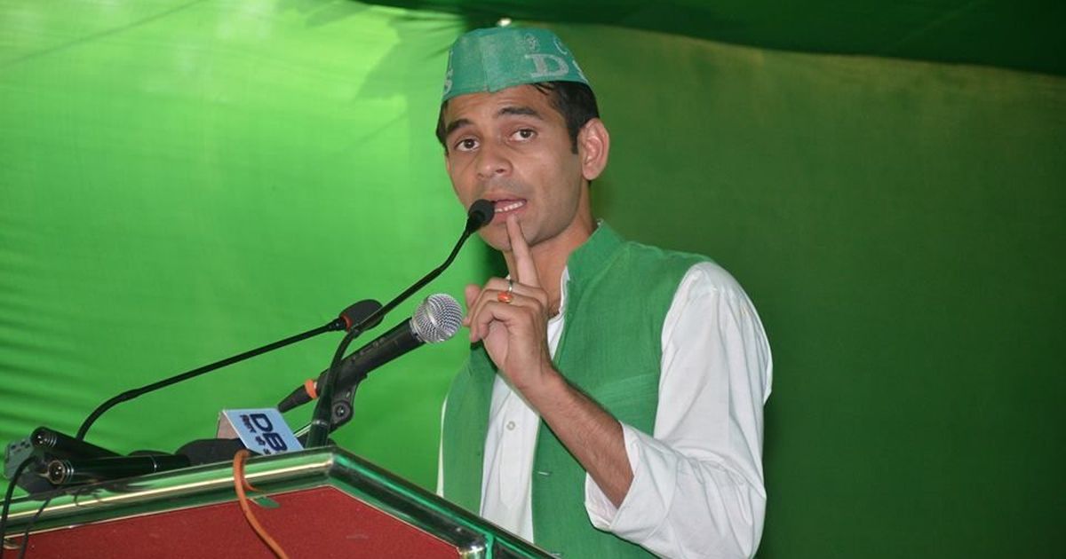 BJP wants EC to disqualify Bihar Health Minister Tej Pratap Yadav from state Assembly