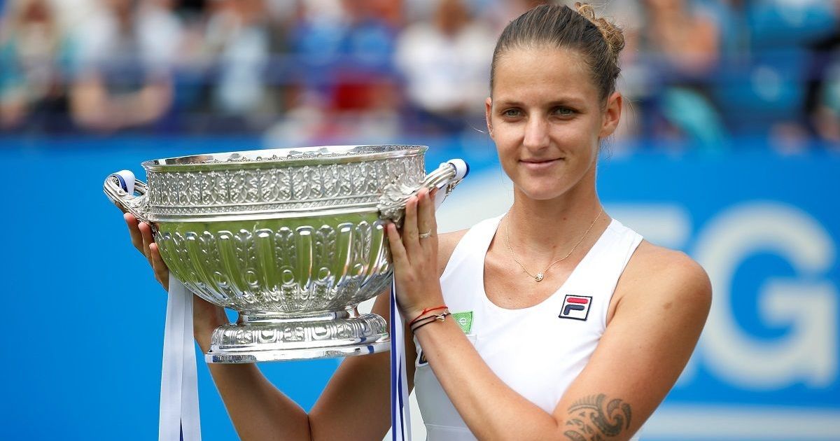 Czech's Pliskova defeats Wozniacki to win Eastbourne meet Czech's Pliskova defeats Wozniacki to win Eastbourne meet