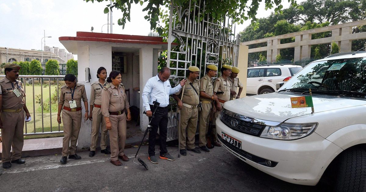 Uttar Pradesh Police suspect ‘terrorists’ planted explosive substance inside the Assembly