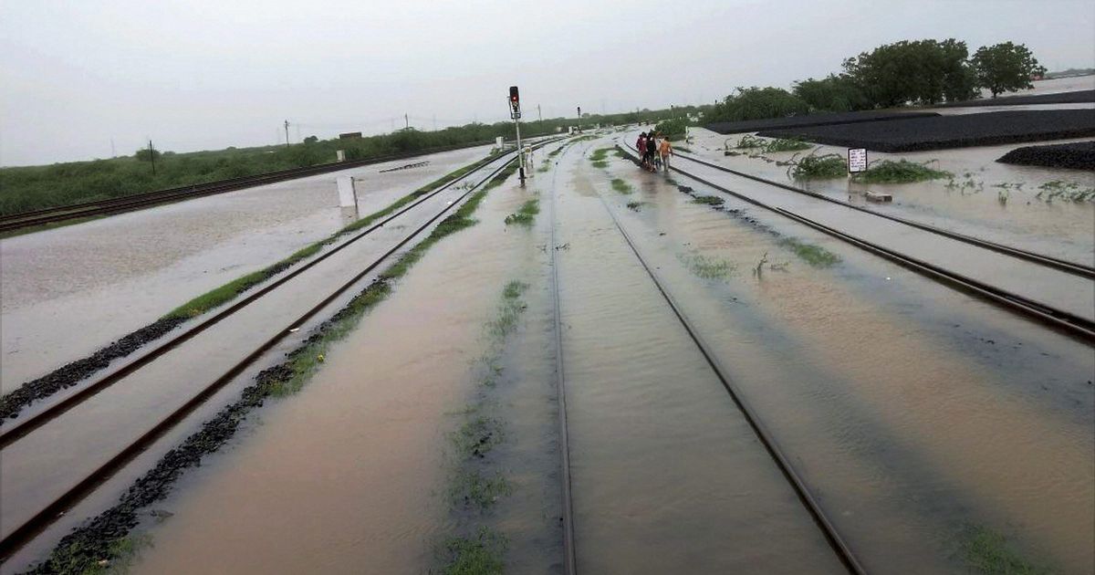 In photos: Torrential rainfall over the weekend has states trudging through water-logging