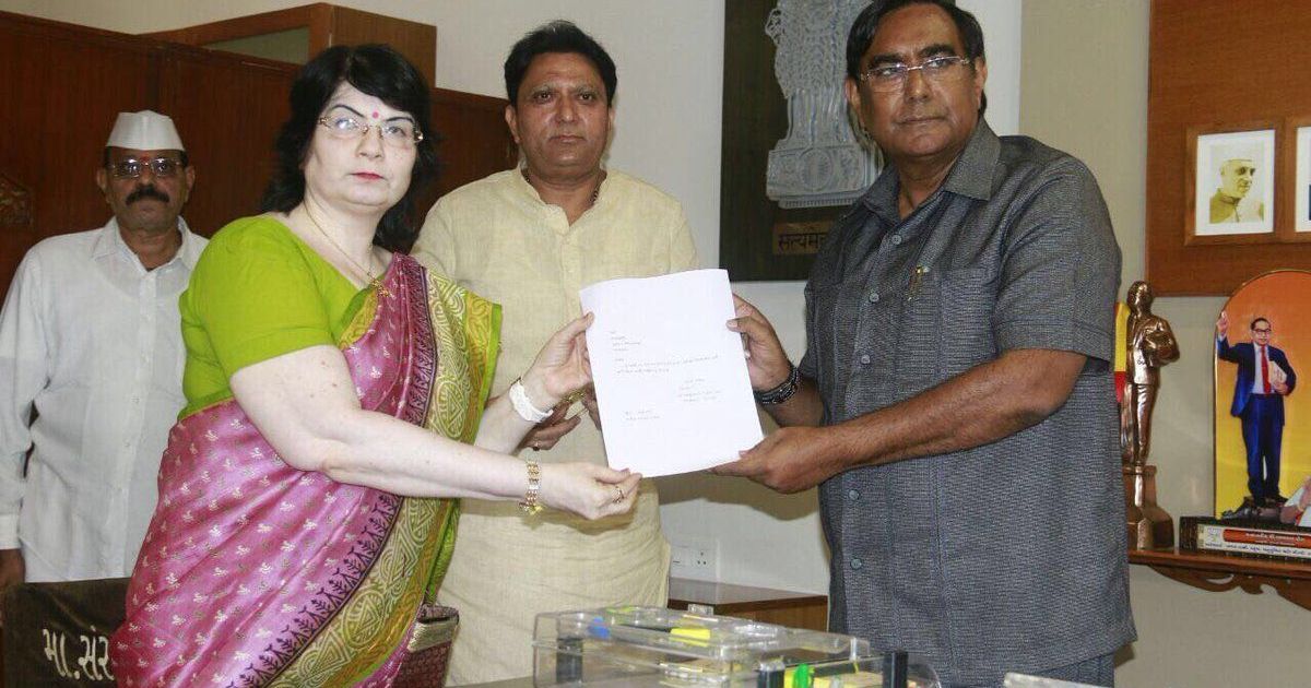 Congress Chief Whip in the Gujarat Assembly Balwantsinh Rajput joins BJP after resigning from party