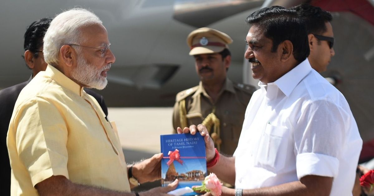 No talks on AIADMK merger, says Tamil Nadu CM Palaniswami after meeting Modi in Delhi