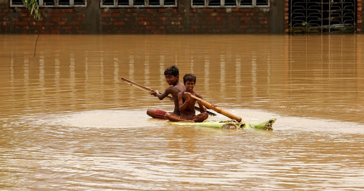 In photos: Nearly a 100 killed, lakhs displaced by floods in multiple states