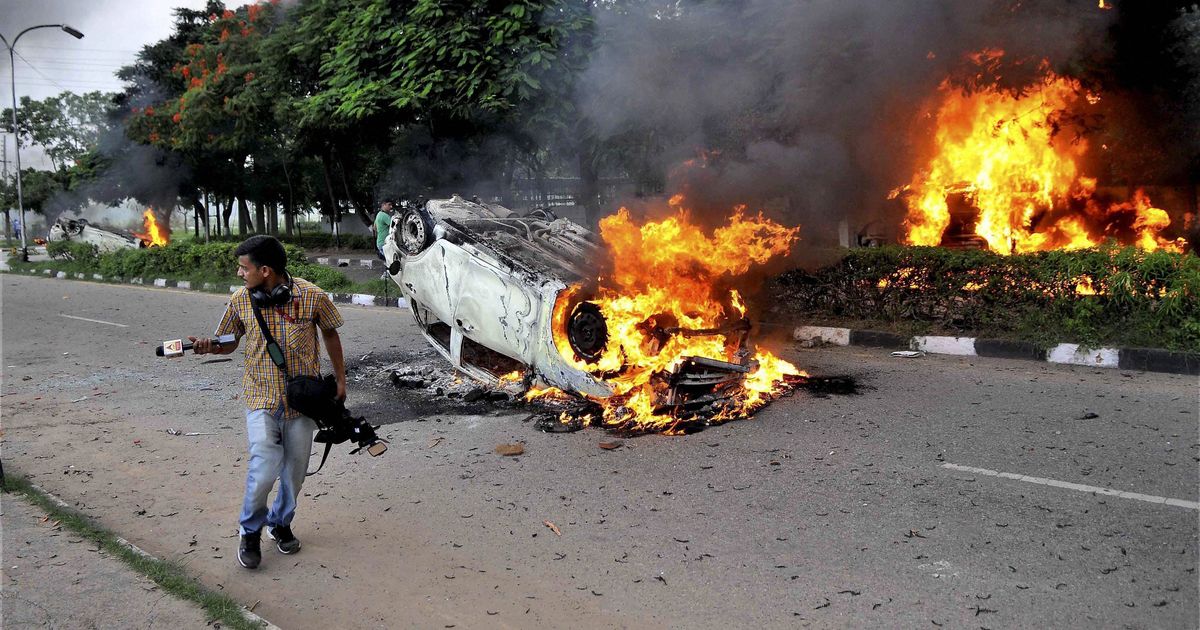 Haryana Police arrest three people in connection with violence after Ram Rahim’s rape conviction