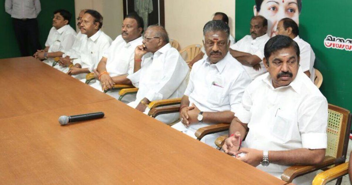 DMK leaders meet governor to press for floor test in Tamil Nadu