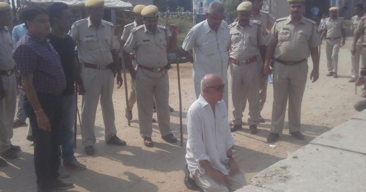 ‘We won’t let you pay tribute to Pehlu Khan’, right-wing activists tell group opposing mob lynchings