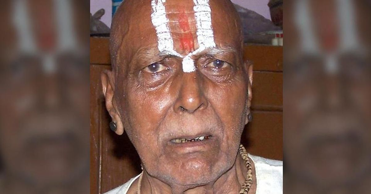 Mahant Das: Ayodhya case main litigant dies at 89 Mahant Das: Ayodhya case main litigant dies at 89