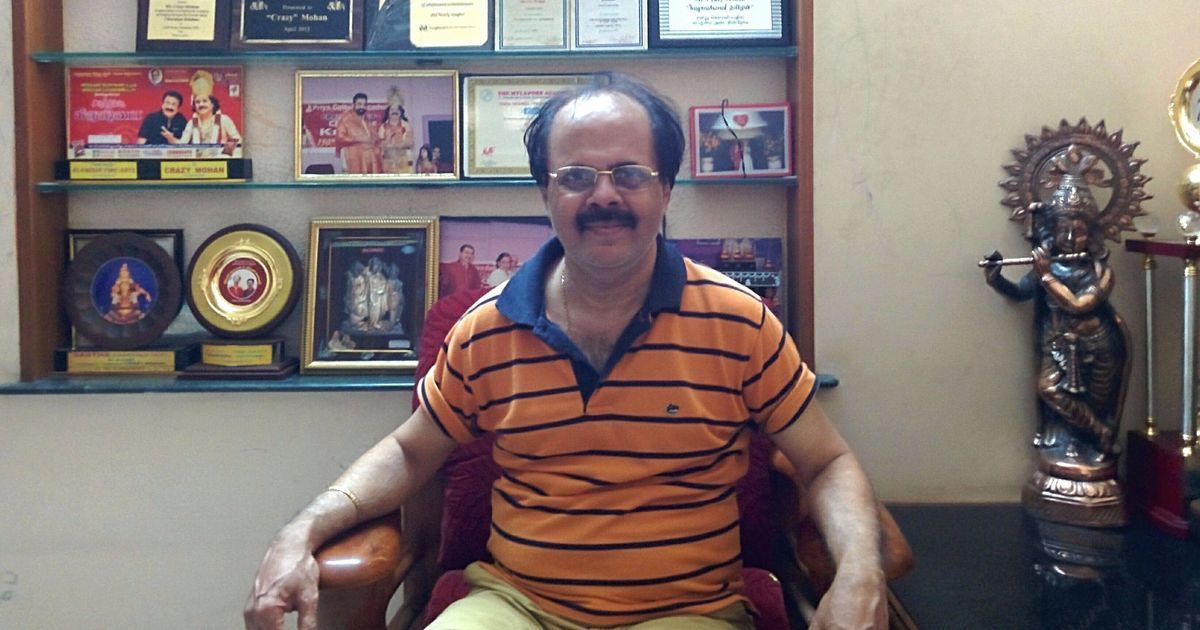 Veteran Tamil writer and actor ‘Crazy’ Mohan dies at 67