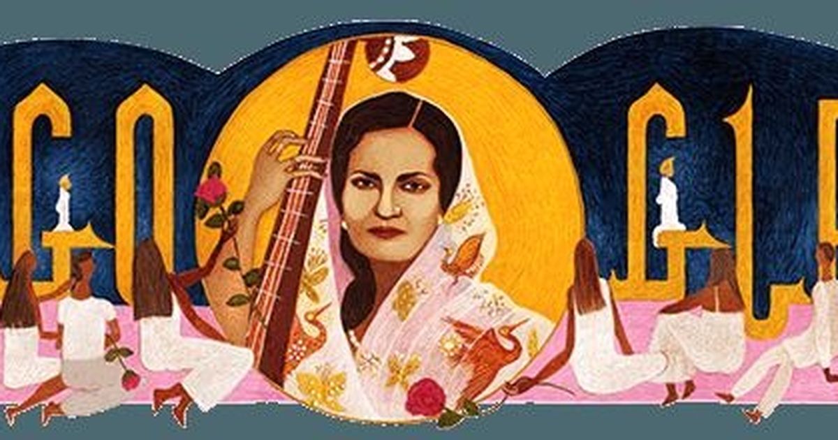 Google marks 103rd birth anniversary of Hindustani classical singer Begum Akhtar with a doodle