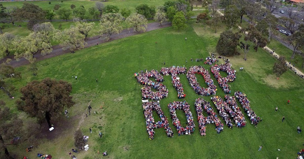 ‘Stop Adani’ protests held across Australia to oppose Carmichael coal mine project