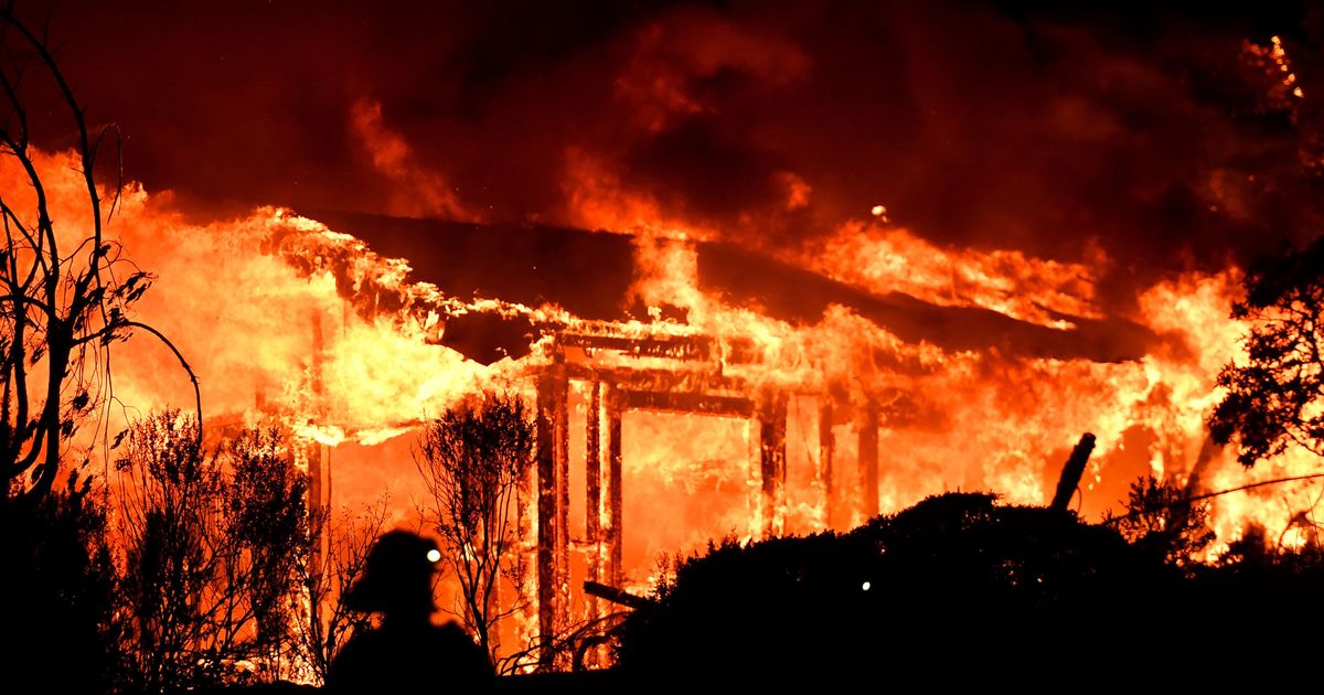 In photos: Toll in California wildfires rises to 23, hundreds still missing