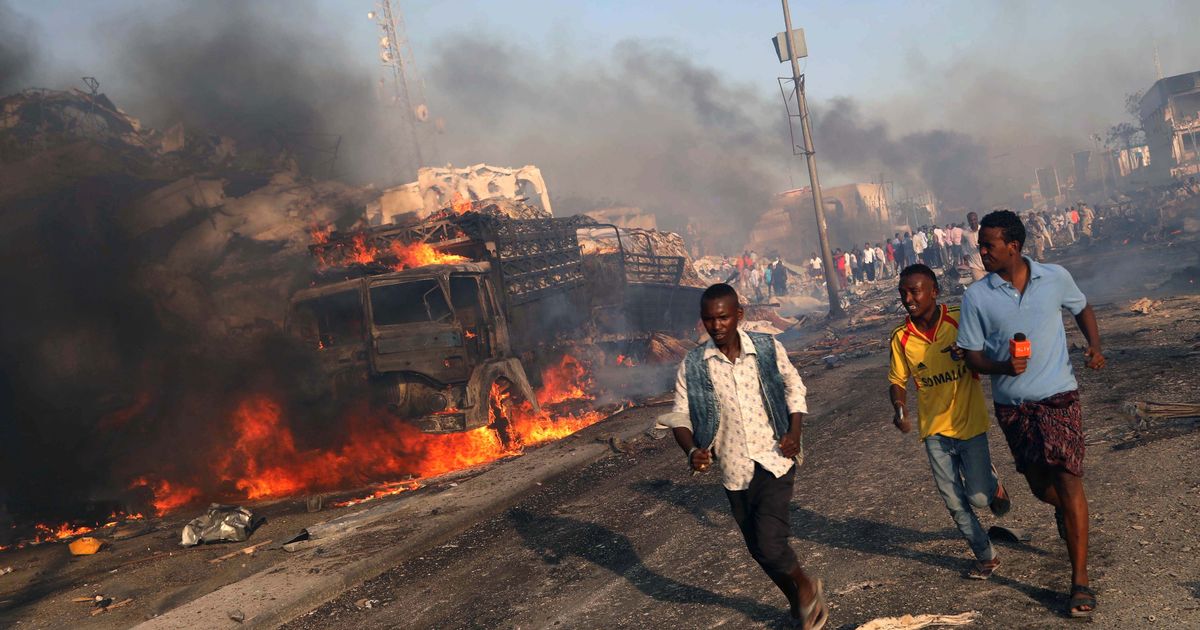 Somalia: At least 189 killed in car explosions in Mogadishu