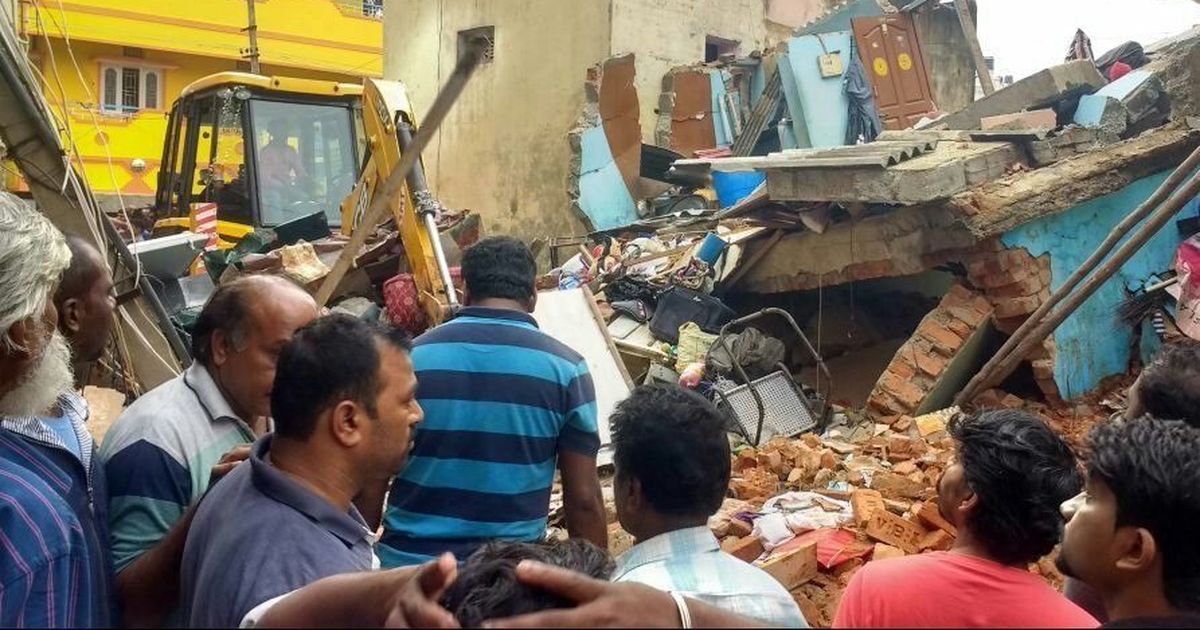 Girl child rescued from Bengaluru building collapse, government says will adopt her Girl child rescued from Bengaluru building collapse, government says will adopt her