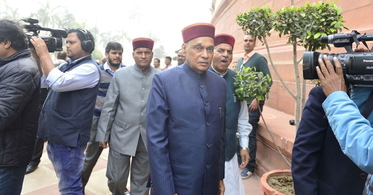 BJP declares Himachal list, Dhumal to contest from Sujanpur BJP declares Himachal list, Dhumal to contest from Sujanpur