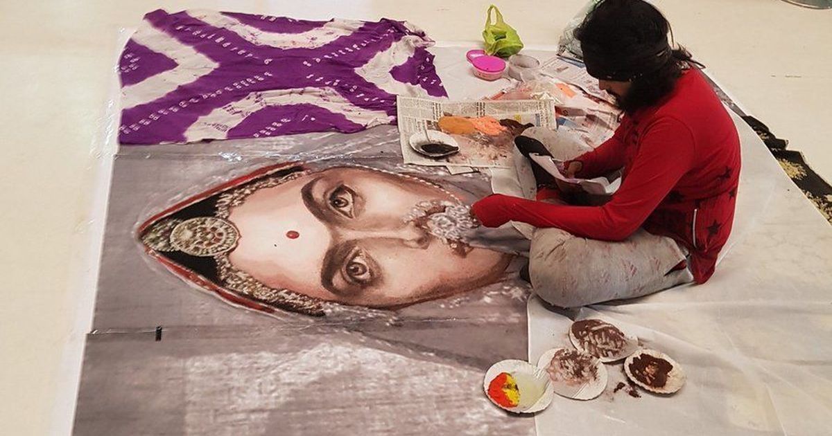 Five arrested for vandalising Padmavati-inspired rangoli at Surat mall