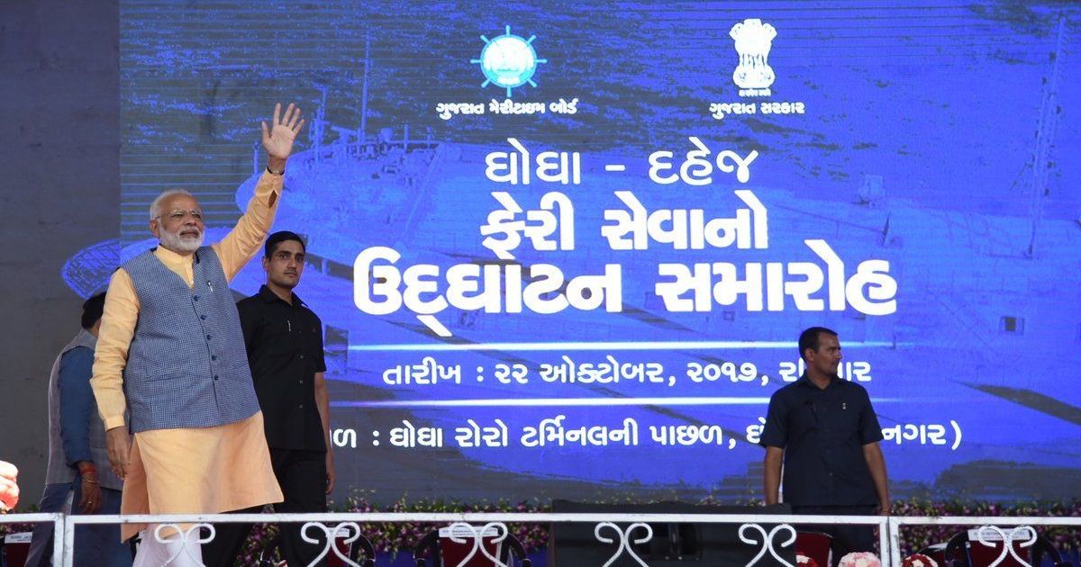 The big news: Modi launches Ghogha-Dahej ‘ro-ro’ ferry service in Gujarat, and 9 other top stories