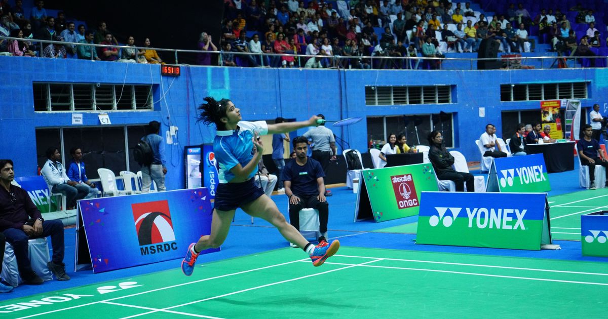 Image result for Malvika Bansod wins badminton title