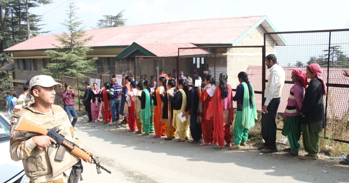 Himachal Pradesh Assembly polls: 74% voting recorded till 5 pm